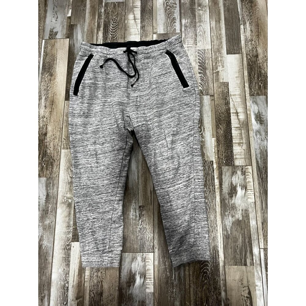 ON THE BYPAS MENS JOGGER SWEATPANTS Gray - XL